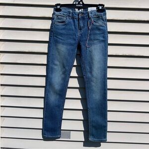 Lucky Brand Zoe Skinny Slim Fit Skinny Leg Jean Girls Sz 12 Blue Ada Wash